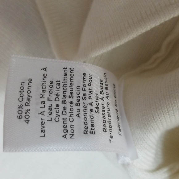 (LP) Talbots Petites Knit Colorblock Modern Contemporary Dorm Ready Modest - Picture 8 of 9